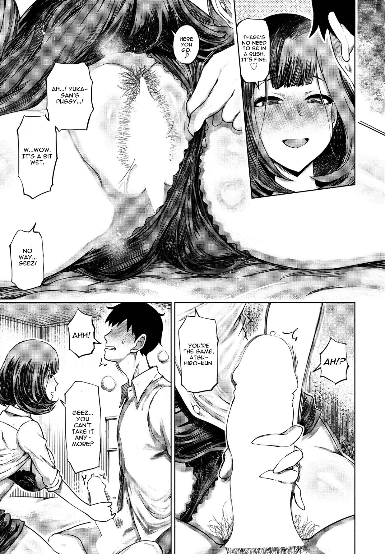 Hentai Manga Comic-With My Beloved Aunt...-Read-5